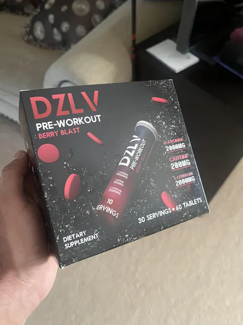 DZLV - The Original Dissolvable Preworkout Tablet (30 Servings)