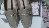 Square Toe Brass Loafers - 8004412