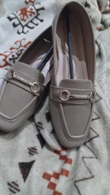 Square Toe Brass Loafers - 8004412