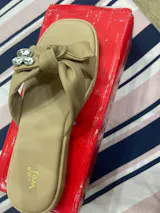 Crystal Bow Flat 8003576 Beige