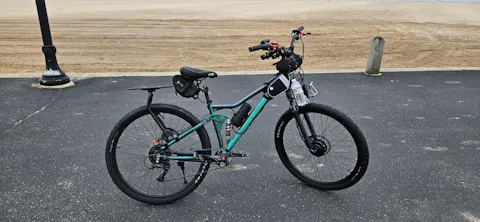 Switch Three Electric Bike Kit w/LCD Display (Up to 75 Miles Range)