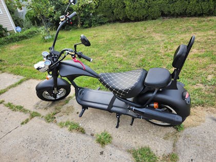 JopaJoca 2 Seat M1 Electric Motorcycle For Adults With 30AH Removable