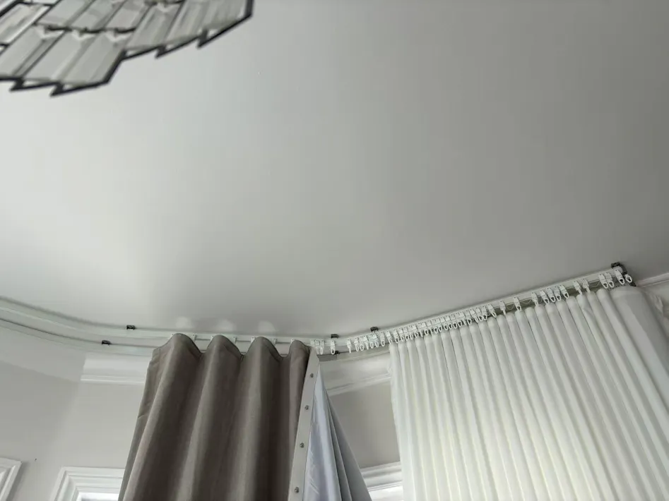 Bay Window Ceiling Curtain Track