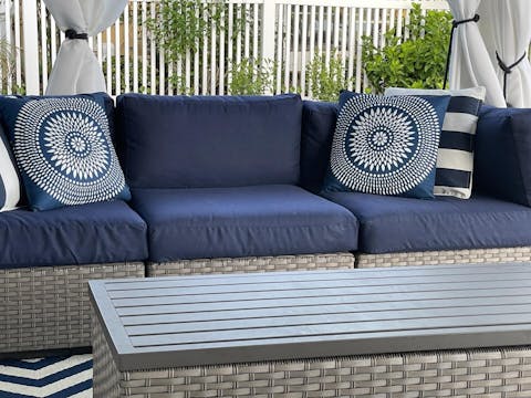 Modway Two Piece Outdoor Patio Pillow Set