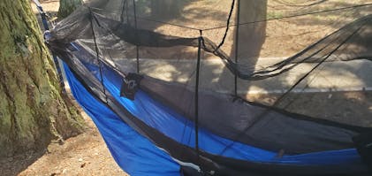 Sunyear Camping Hammock with Removable No See-Um Net, Double