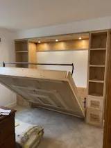 Vertical Murphy Bed / Wall Bed - Double Size