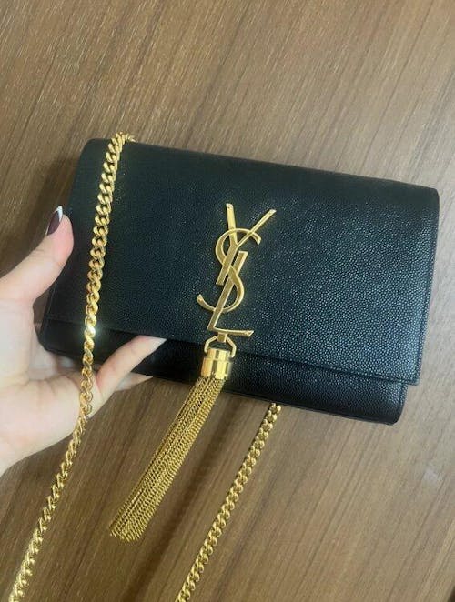 세인트로랑 태슬 케이트백 S 금장 (심소영 착용)