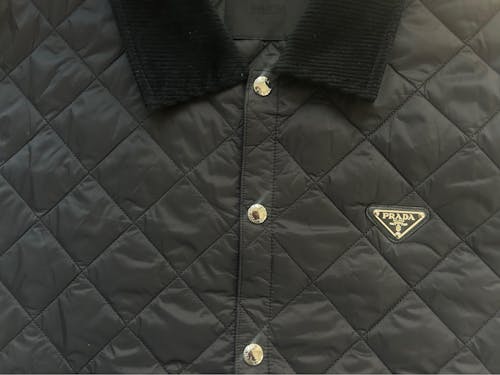 [국내배송] 프라다 리나일론 퀼팅 재킷 블랙 SGC765
