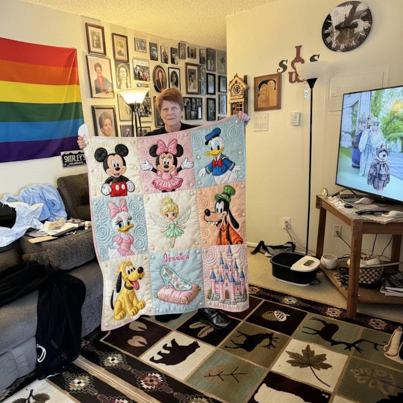 Friends - Personalized Mouse Blanket