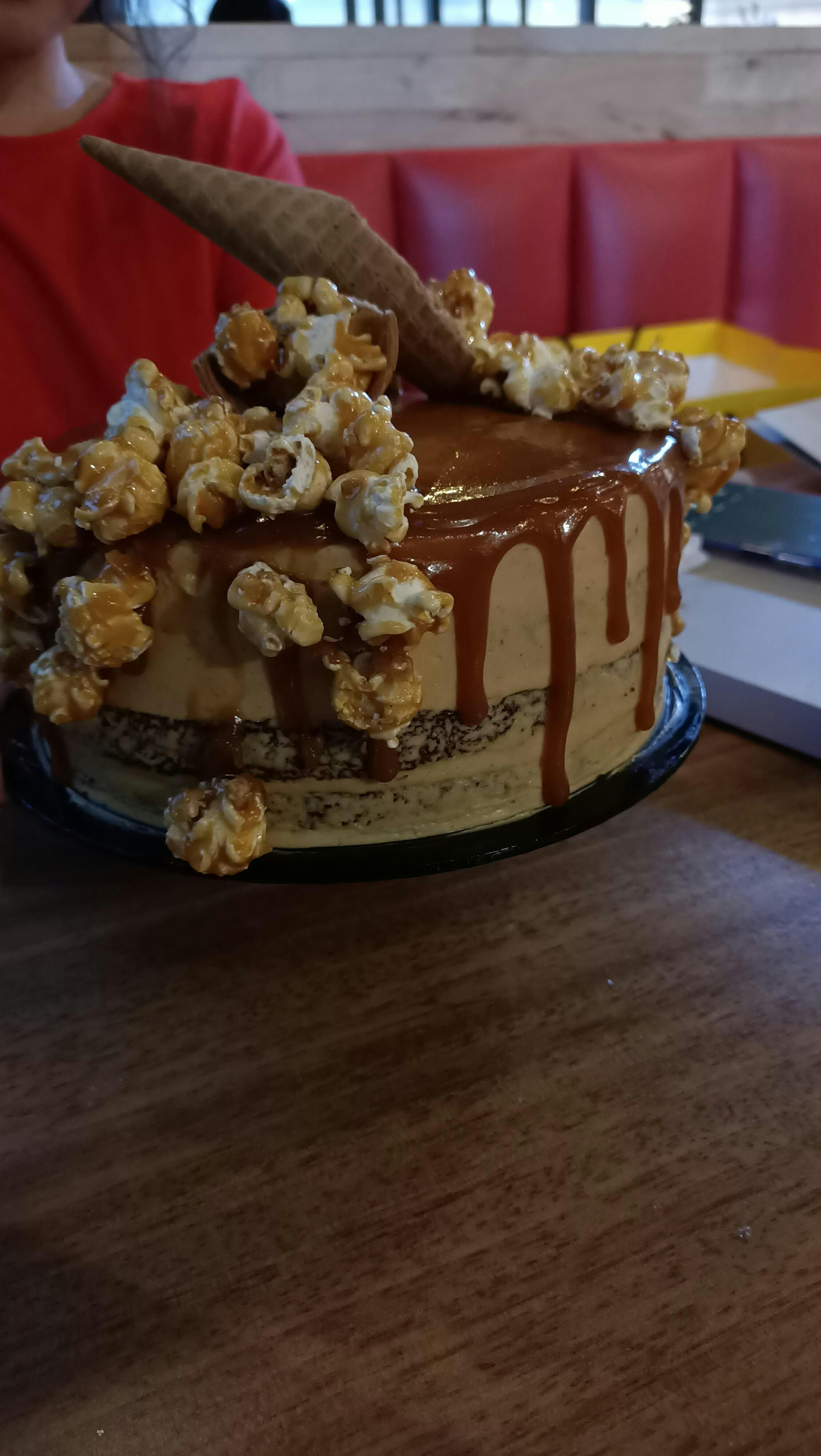 Kek Coklat Moist Salted Caramel Popstar Cake Cake Delivery Near Me