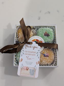 Mango and Gulkand Coconut Laddoo Box - 4 Pc