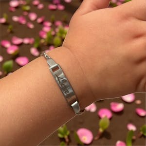 Baby&Kind Armband | Edelstahl | Gravur