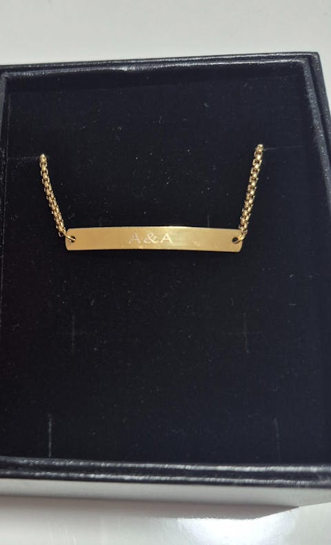 Armband Gravur mit Slider