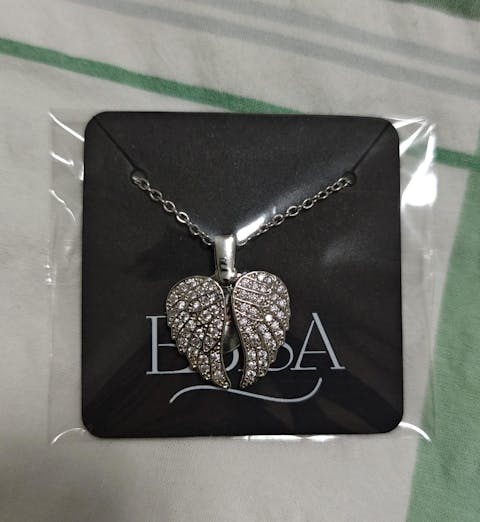 Angel Gravur Halskette