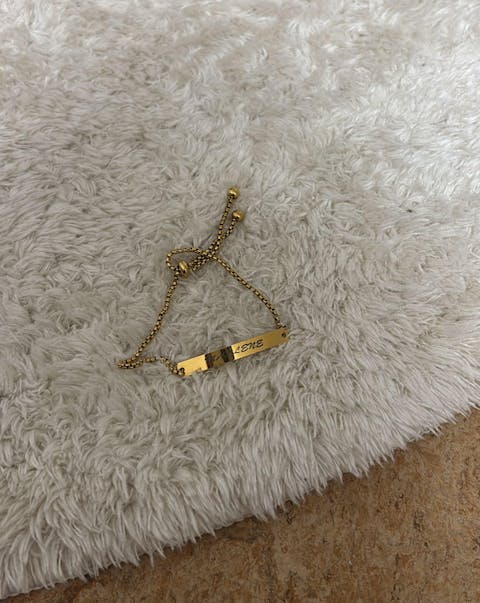 Armband Gravur mit Slider