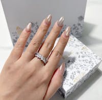 Lora Half Eternity Ring