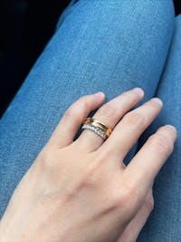 Giselle Half Eternity Ring