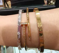 Encrusted Radiance Bangle