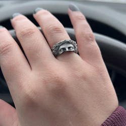 The Onyx Relic Necklace + Ring Combo