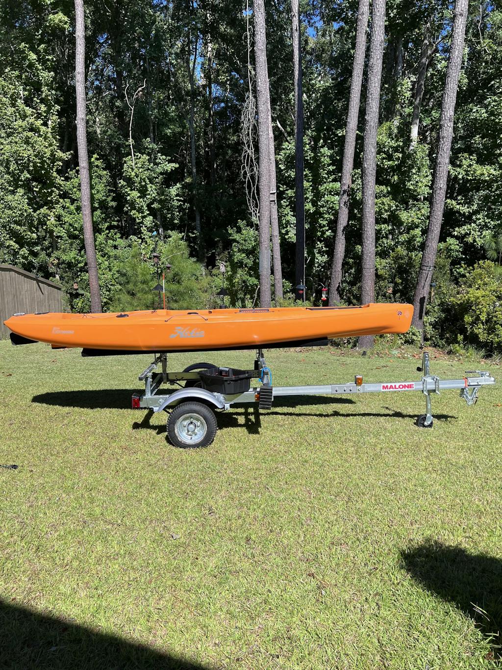 Malone EcoLight Single Kayak Trailer Package — Eco Fishing Shop