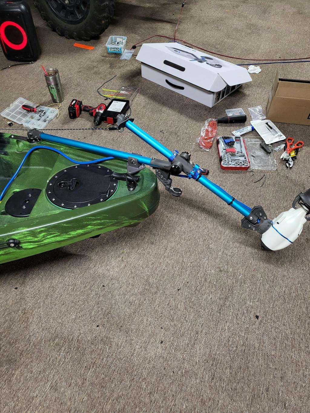 Bixpy J2 Outboard Motor Kit — Eco Fishing Shop