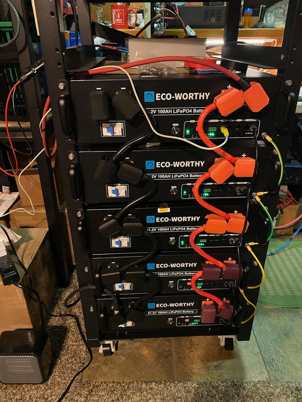 48v (51.2v) 100ah Server Rack Batteries – ECO-WORTHY