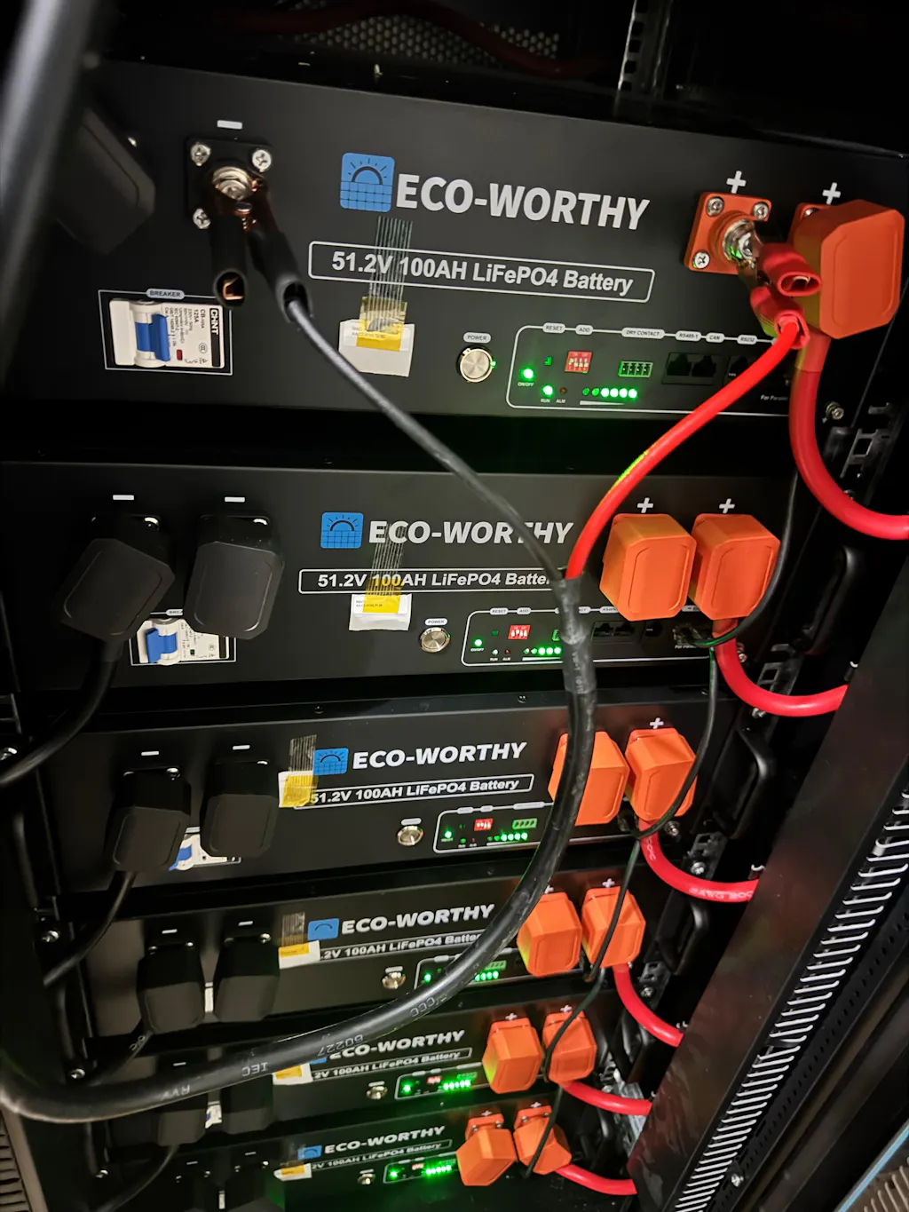 48v (51.2v) 100ah Server Rack Batteries – ECO-WORTHY