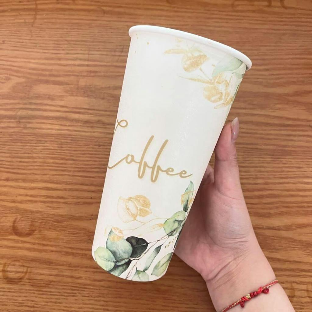 16 oz. Blank Ripple-Walled Paper Cup