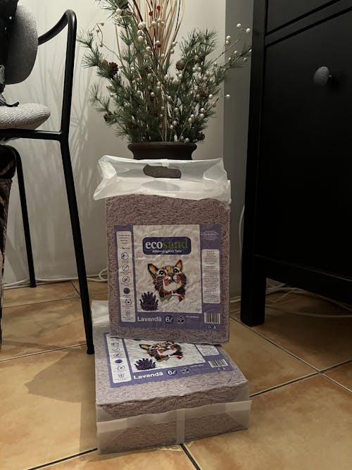 Nisip tofu pisici Ecosand lamaie 6L