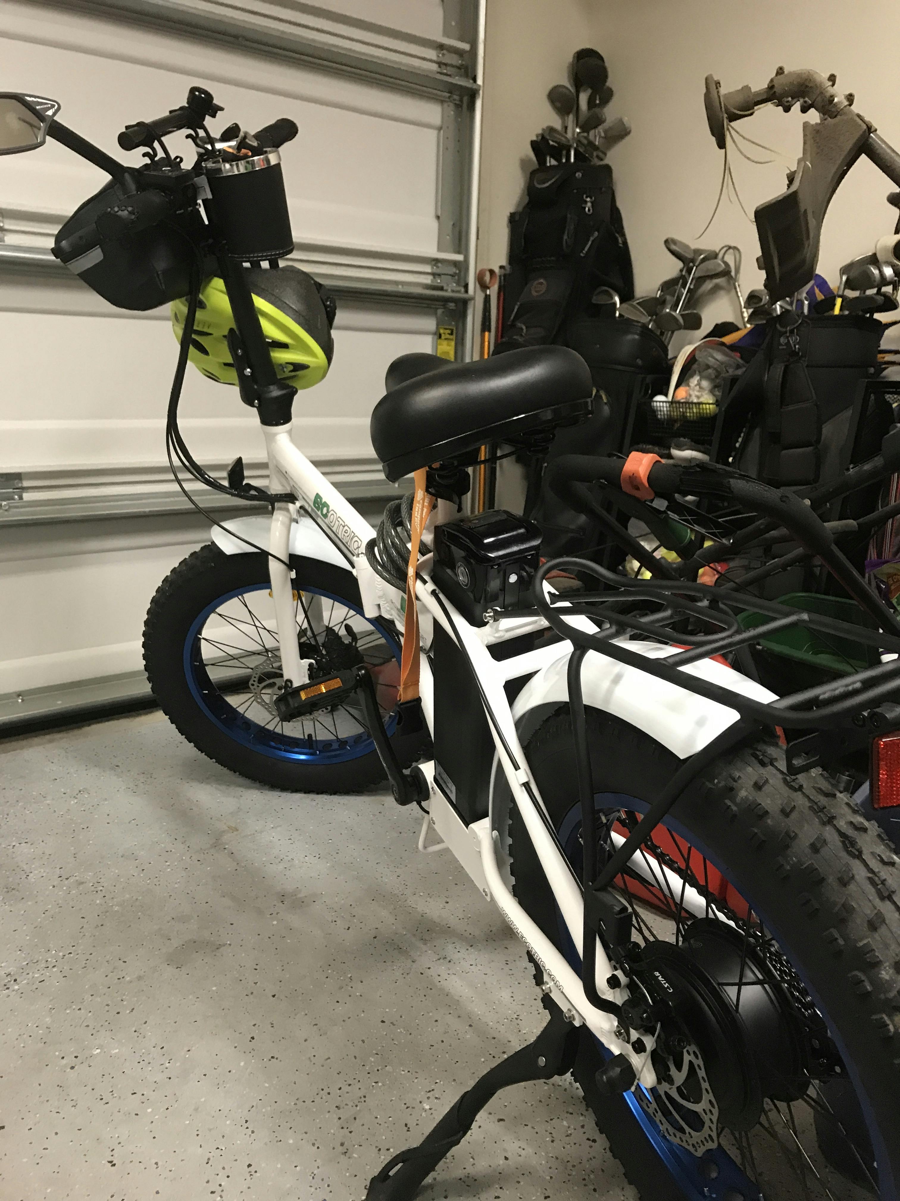 Rear Rack for 20" Fat Tire Folding Electric Bike and Dolphin Ecotric