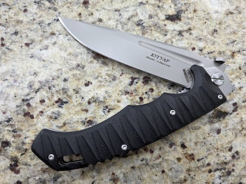 Shadow Ridge D2 Folding Knife – G10 Tactical EDC