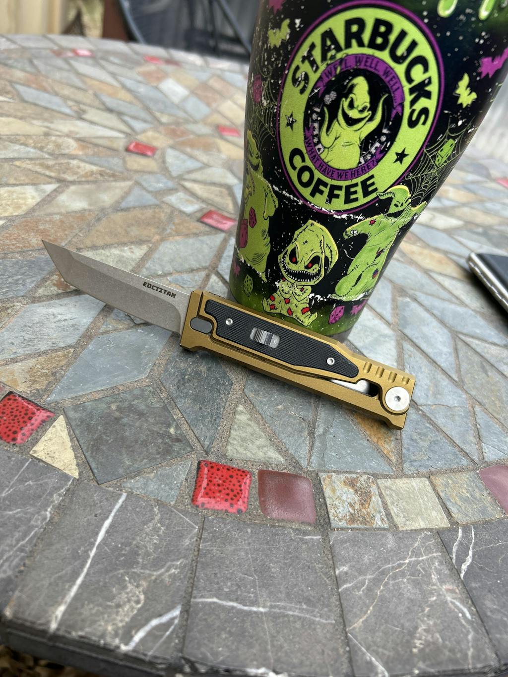 The ThornRazor – Gravity Knife with Selectable Blade Types | Aerospace Aluminum EDC Knife