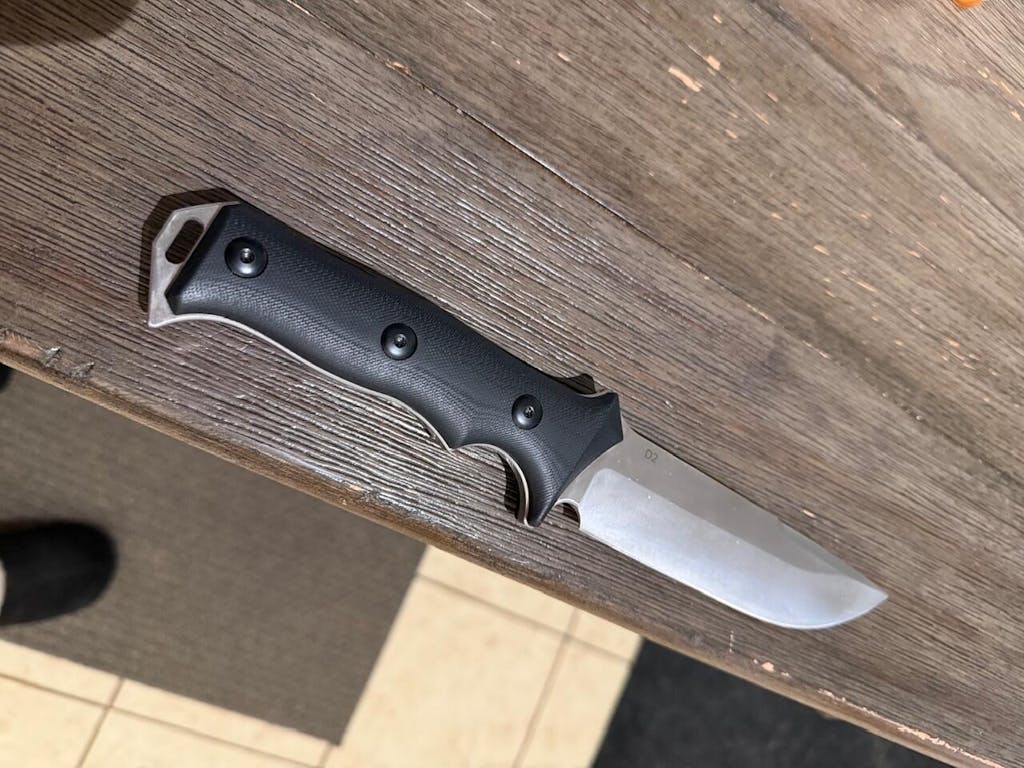 Roadblock | Overbuilt D2 Survival Fixed Blade Knife