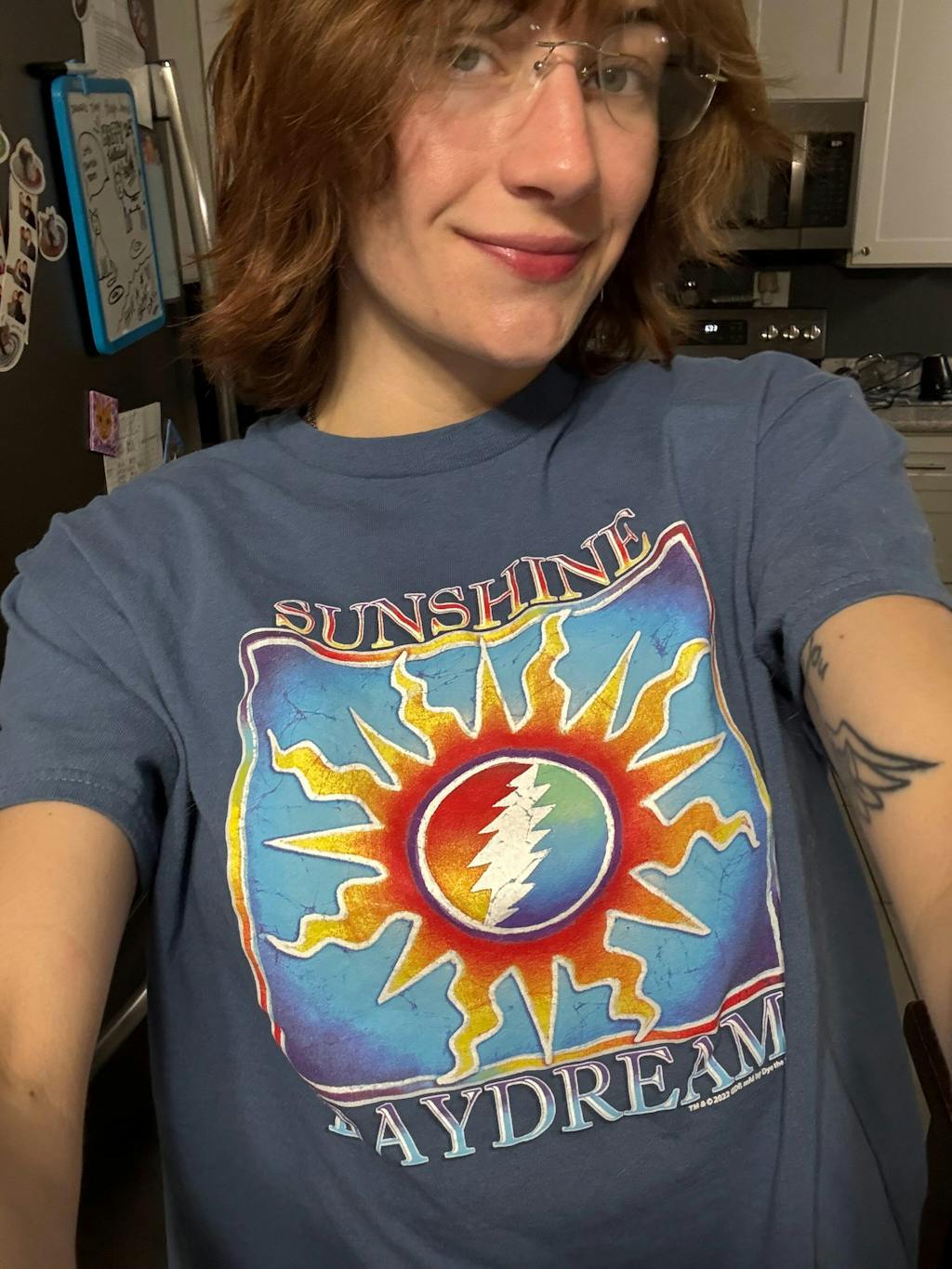 Grateful Dead- Sunshine Daydream on Indigo Blue