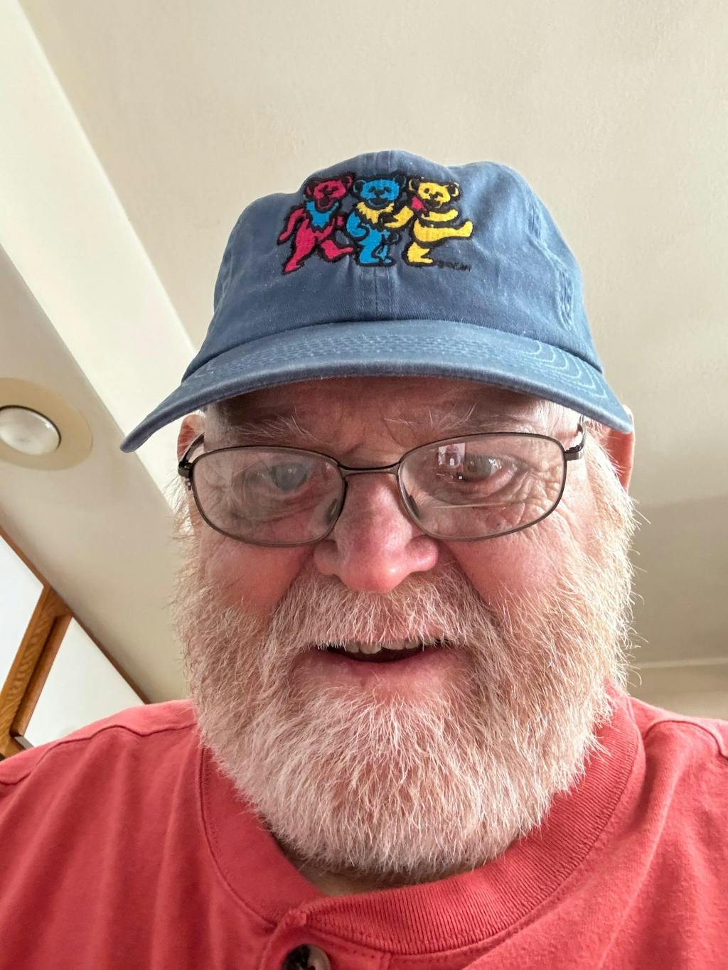 Dancing Bears Embroidered Hat