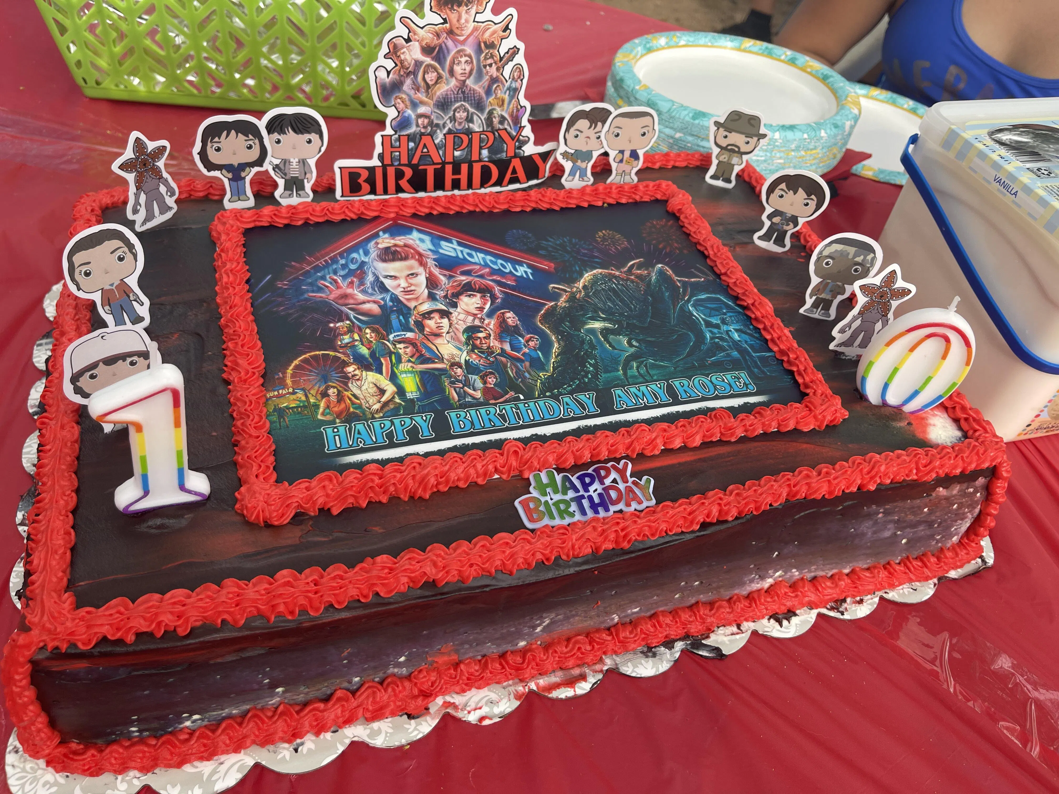 Stranger Things 5 Edible Cake Toppers – Edible Cake Topper Corp