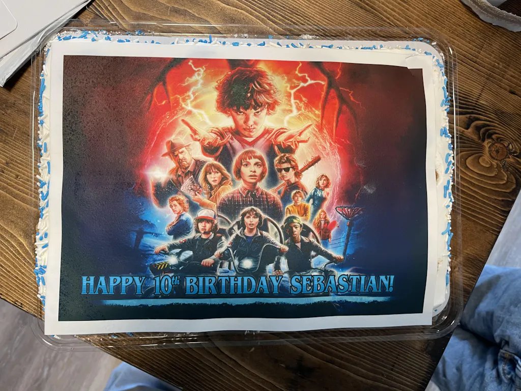 Stranger Things 4 Edible Cake Toppers – Edible Cake Topper Corp