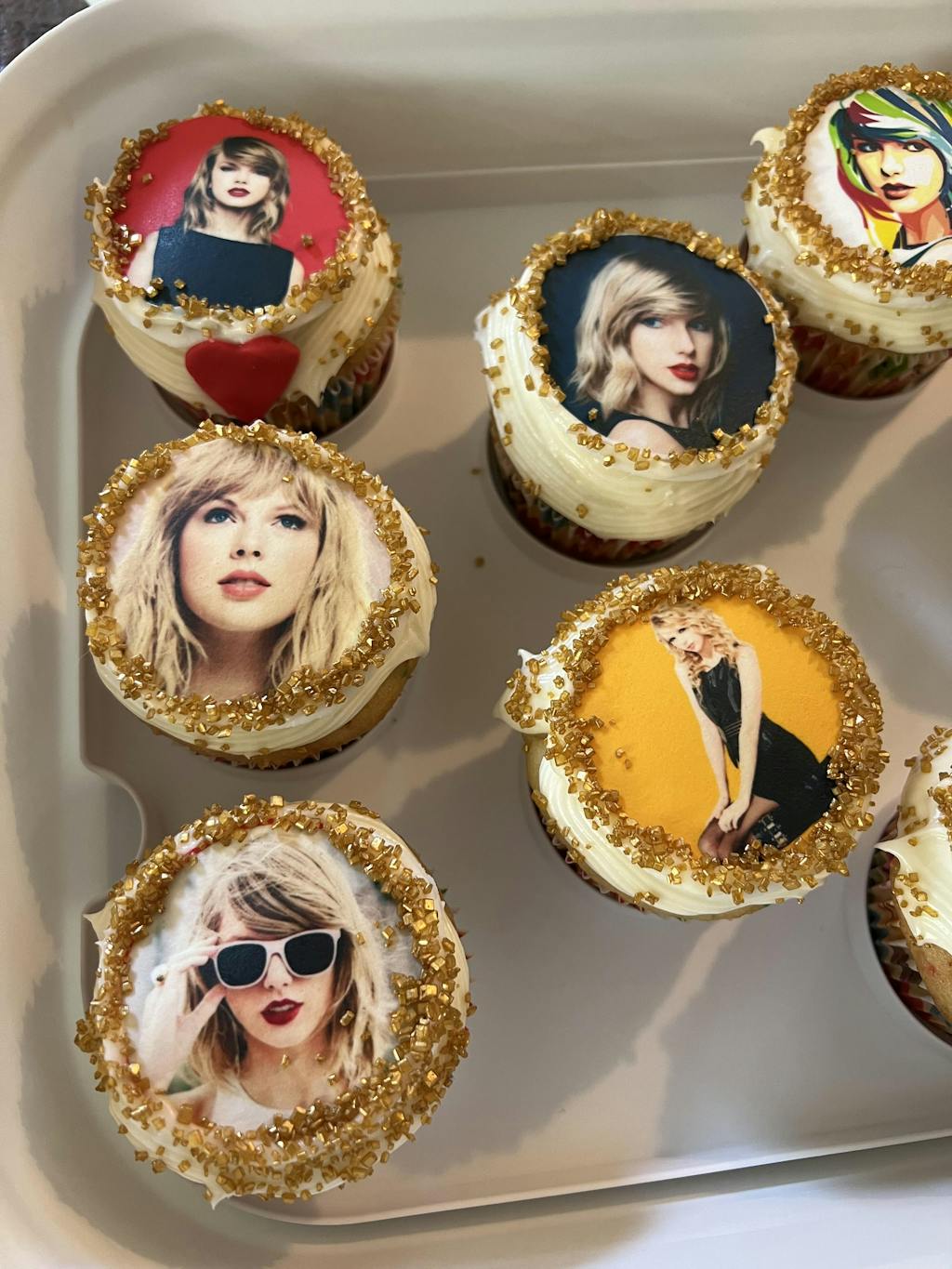 Taylor Swift Edible Cupcake Toppers Ediblecakeimage