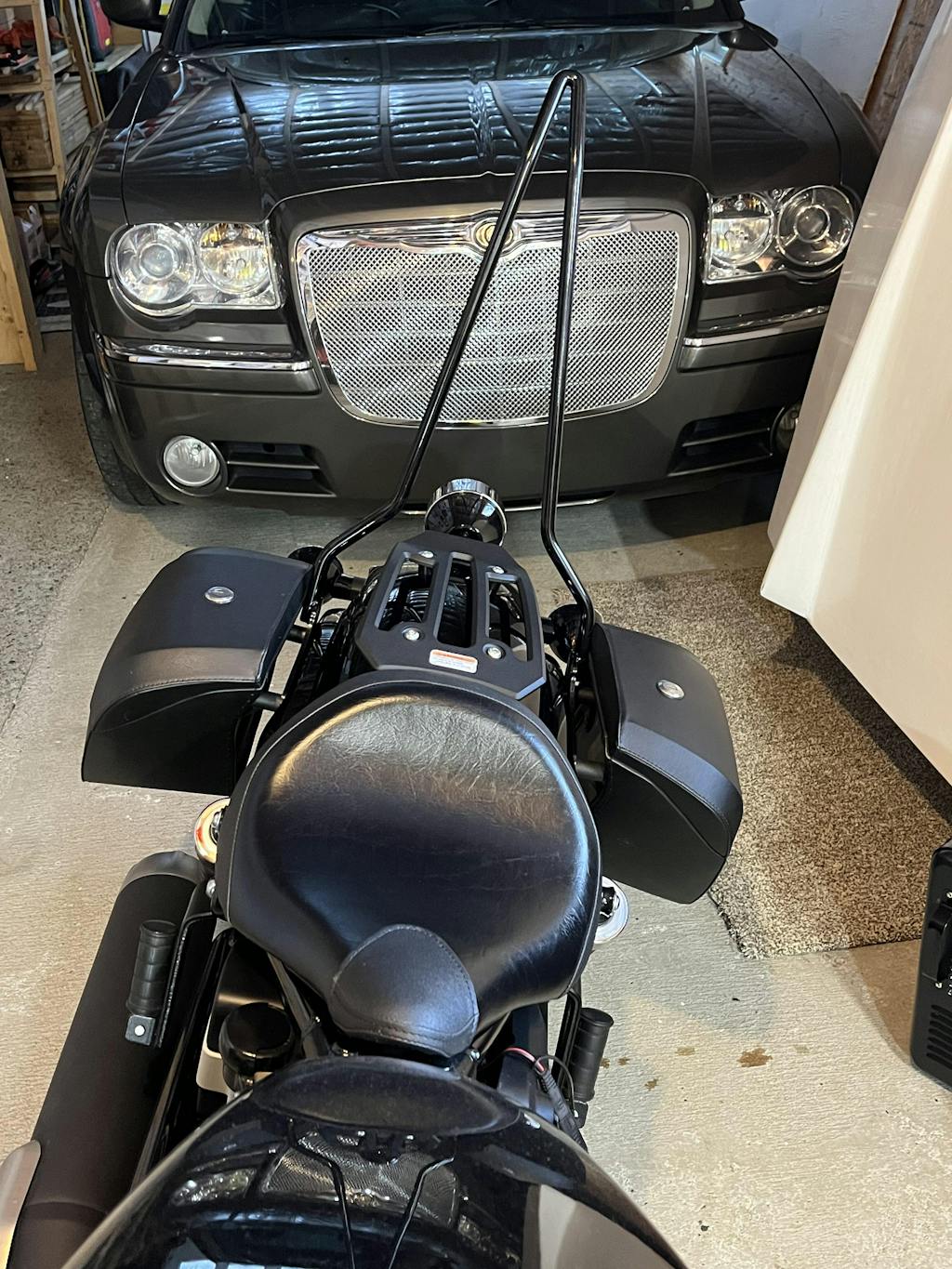 Yamaha Bolt Pointed Simple Sissy Bar Edward Richie Customs