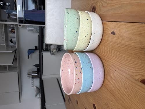 New Party Bowl 15cm - Mix 6 Pieces