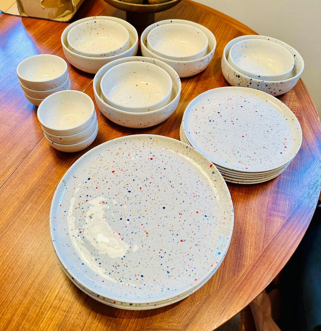 New Party Salad Plate 22cm White