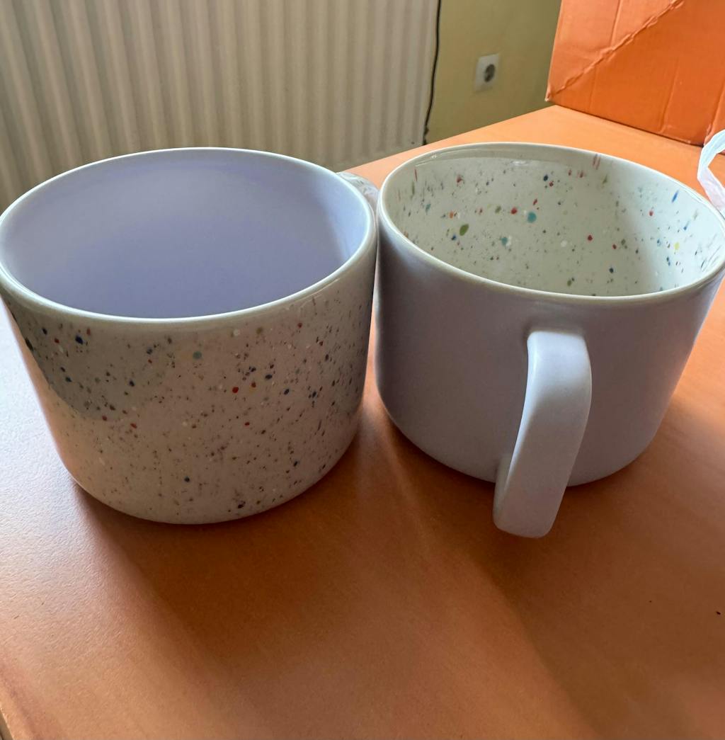 Breeze Party In/Out Stoneware Duo Set Mug 450ml Lilac