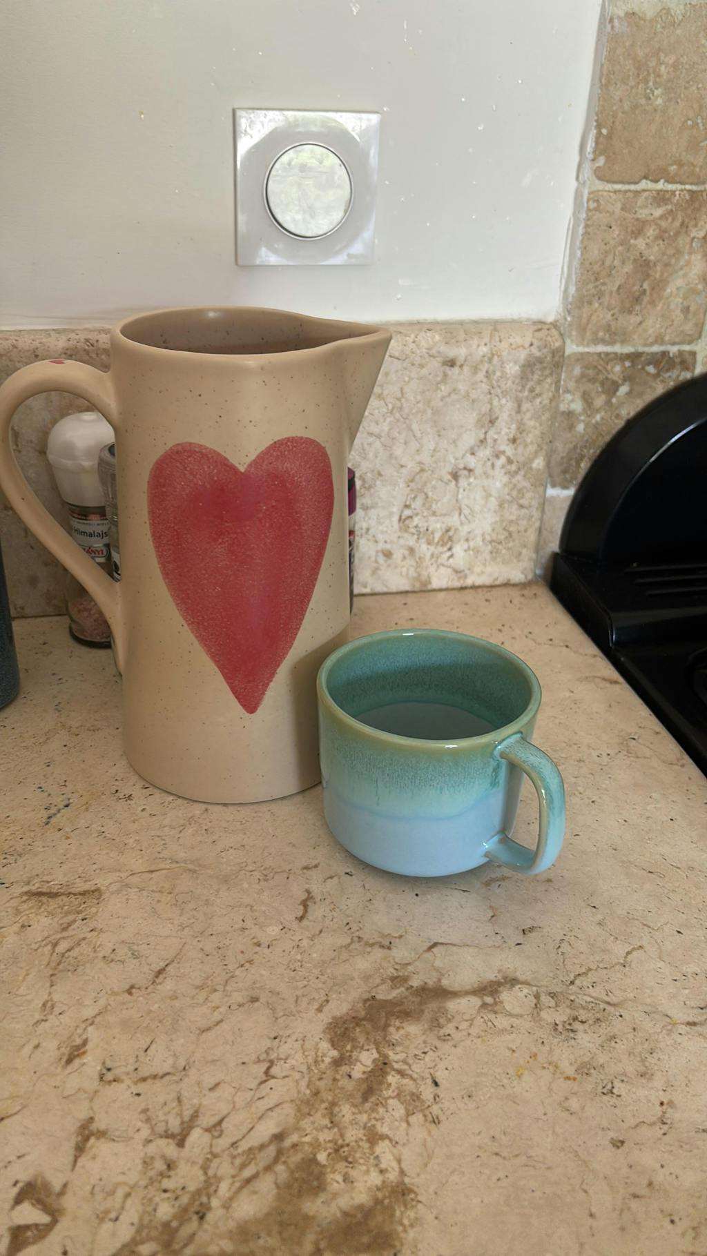 Cozy Hearts Stoneware Pitcher 1.5L Limited Edition