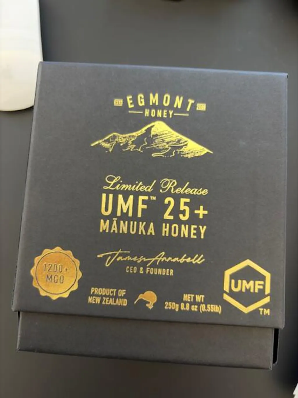 Manuka Honey NZ UMF 25+ 250g | Egmont Honey