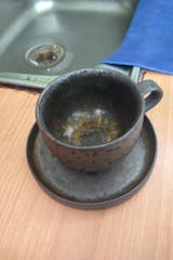 Ceramic Coffee Mug - Iron Glaze Wooden Handle (Classical) – EILONG®