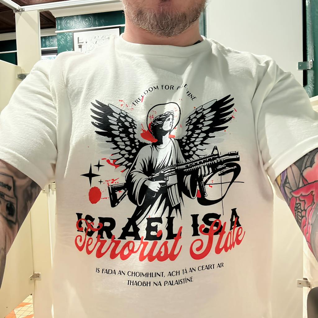 Men's 'Israel Is A Terrorist State' T-Shirt