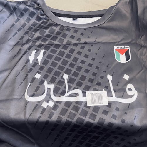 Men’s 'Al‑Aswad' Black Palestine Jersey