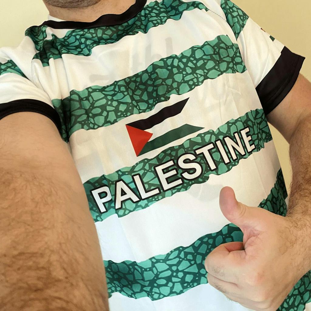 Men’s Celtic FC Palestine Jersey - 2025 Green Brigade Unity Edition