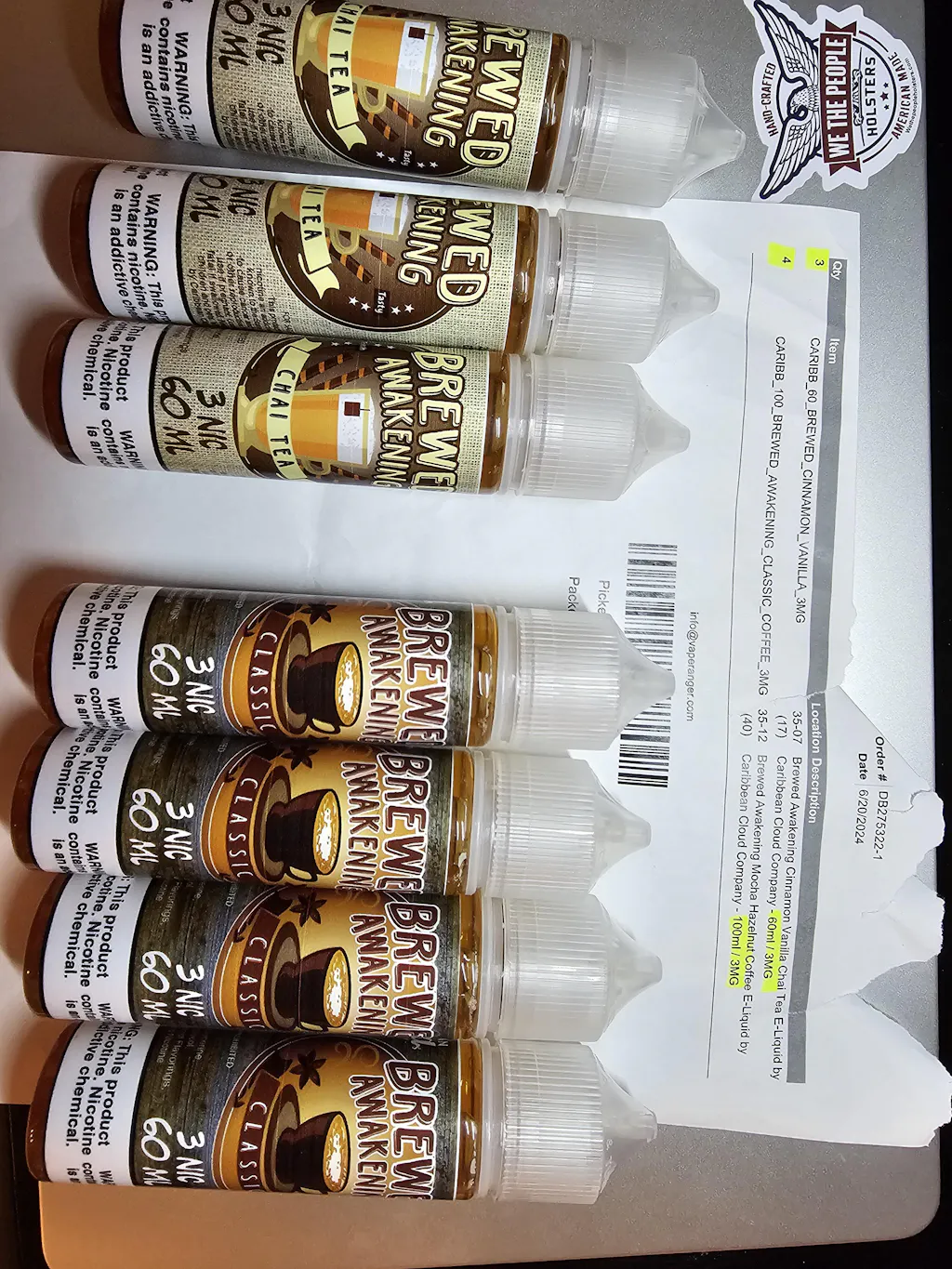 strawberry and kiwi vape juice Brewed Awakening Classic Coffee E-Liquid by Caribbean Cloud Company Vape  Juice