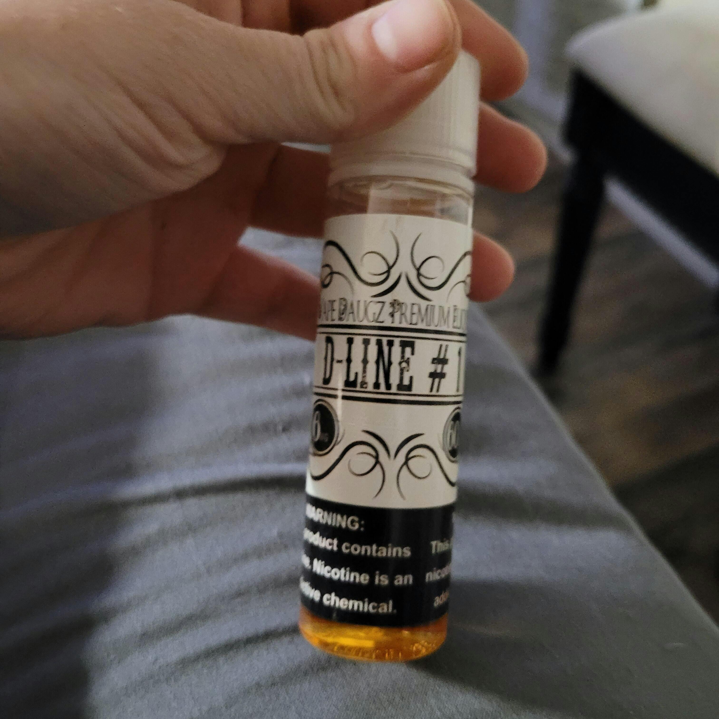 D-Line #1 E-Liquid by Vape Daugz - Custard & Strawberry Vape Juice